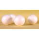 931-01 Polystyrene Christmas balls 8cm