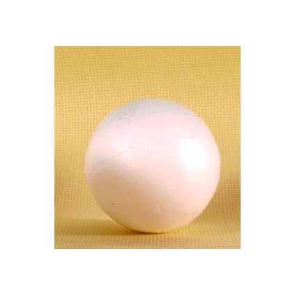 931-02 Bola de Natal de Poliestireno - 15 cm