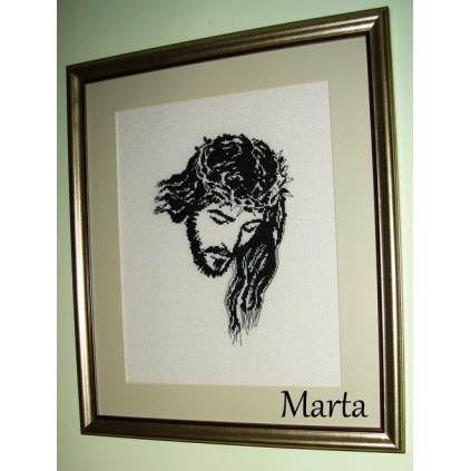 AN 4000 Tapisserie Aïda - Jésus