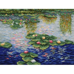 AN 4011 C.Monet - Water lillies - Tapestry aida