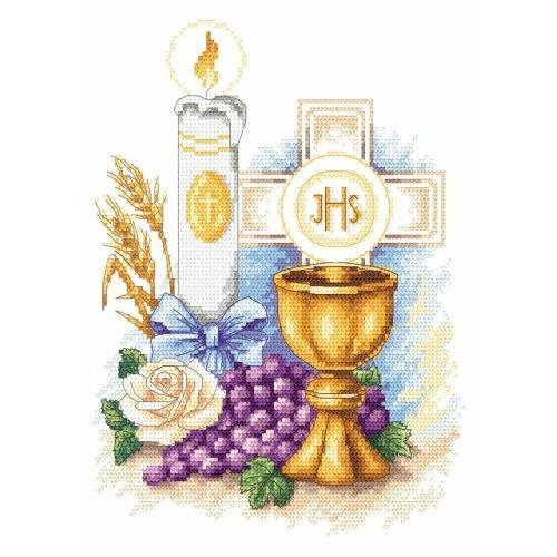 In rememberance of First Communion - Tapestry aida In rememberance of First Communion - Tapestry aida