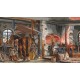 AN 8042 Tapestry Aida - Work at a smithy