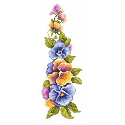 AN 8303 Arazzo Aida - Viole del pensiero
