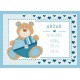 Ein 8633-02 Tapissery Aida - Geburtsurkunde mit Teddybär