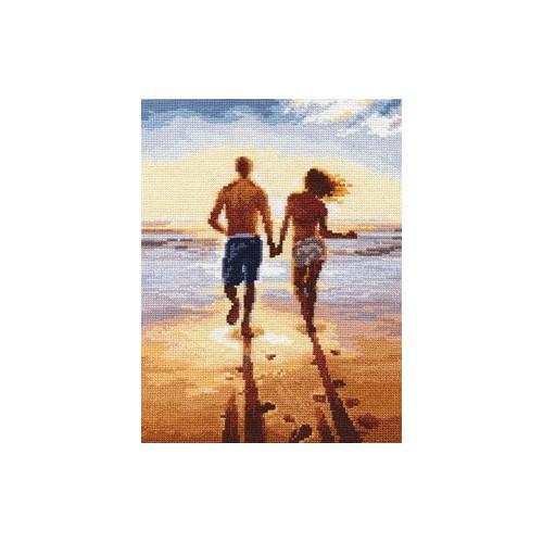 ALI 4-16 Cross stitch kit - To the sea ALI 4-16 Cross stitch kit - To the sea