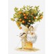 LS B1112 Cross Stitch Kit - Tangerine