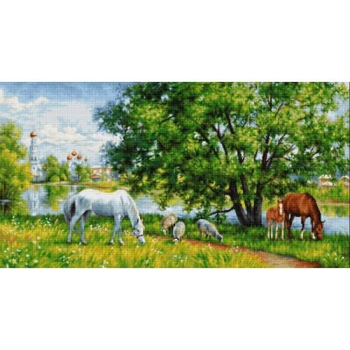 Zestaw z muliną - Pasterski widok Zestaw z muliną - Pasterski widok