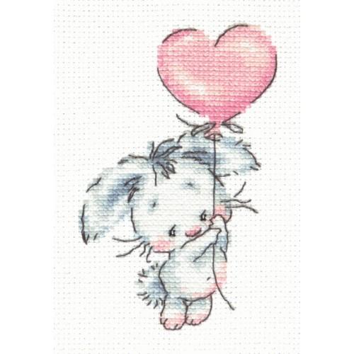MN 19-12 Cross stitch kit - I'm flying MN 19-12 Cross stitch kit - I'm flying