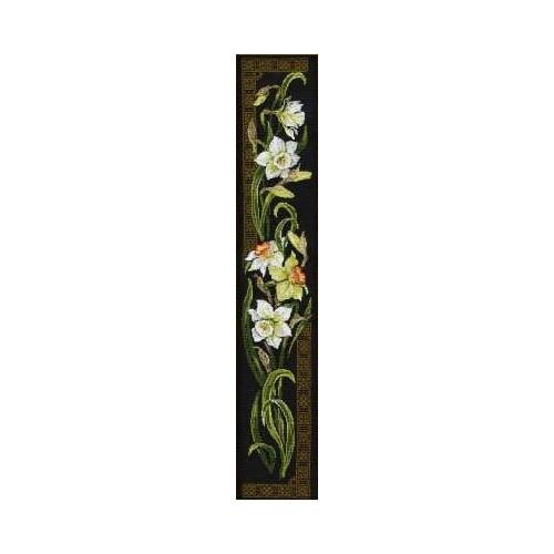 RIO 842 Cross stitch kit with yarn - Daffodils RIO 842 Cross stitch kit with yarn - Daffodils