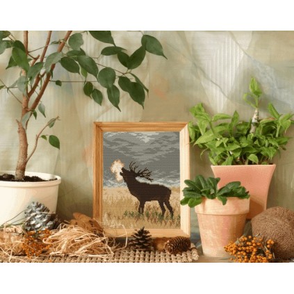 Z 4230 Cross Stitch Kit - Deer Roar