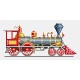 Z 4282 Cross Stitch Kit - Punainen veturi