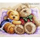 Z 8237 Cross Stitch Kit - schöne Teddies