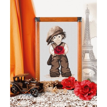 Z 8439 Kit punto croce - Gavroche