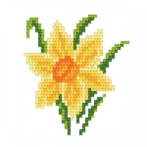 Z 8456 Cross stitch kit - Narcissus Z 8456 Cross stitch kit - Narcissus