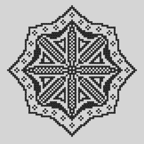 Cross stitch kit - Embroidered lace VI Cross stitch kit - Embroidered lace VI