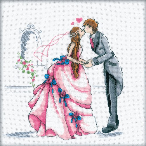 Counted Cross Stitch Kit RTO M609 "The gift"