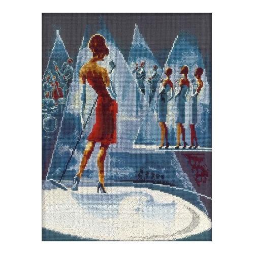 Cross stitch kit - Glamorous women in fabulous places Cross stitch kit - Glamorous women in fabulous places