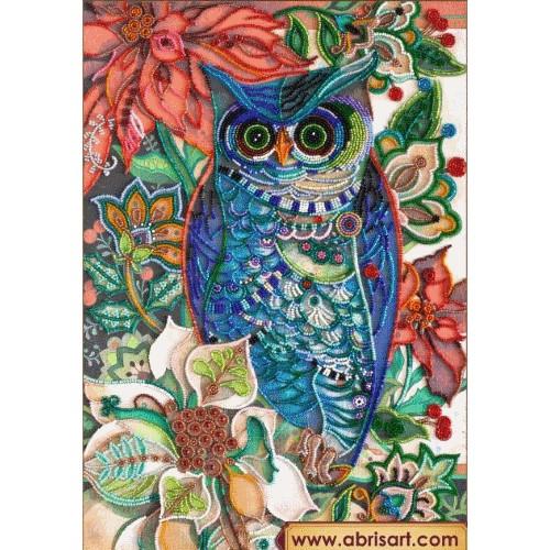 Set with beads - Wise owl Set with beads - Wise owl