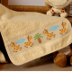 ZU 4428 Cross stitch kit - Bib with wild animals