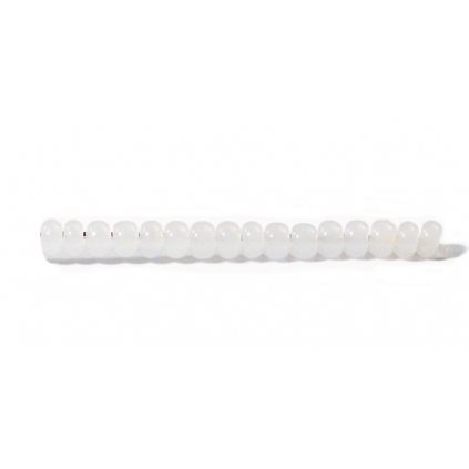 P 02090W Perlen natürliche undurchsichtige Präzisionen Rocailles (2,3 mm)