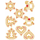 ZU 8618 Kryssstingssett med Mouline og Perads - Christmas Pendants