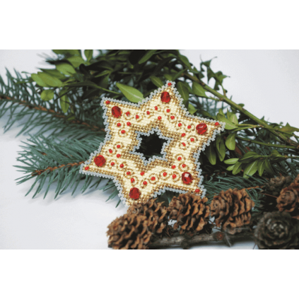 ZU 8618 Kryssstingssett med Mouline og Perads - Christmas Pendants