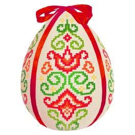 ZU 8835 Cross stitch kit - Easter egg - Colourful arabesque