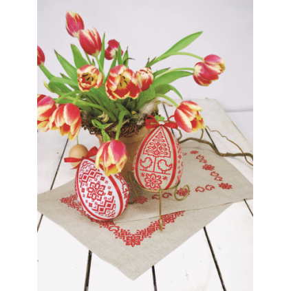 ZU 8837 Kit punto de cruz - Huevo de Pascua popular