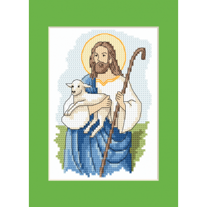 ZU 8623 Cross Stitch Kit - Πάσχα Κάρτα - Χριστός