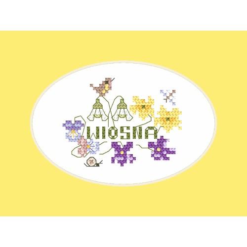 Cross stitch kit - Card - Spring Cross stitch kit - Card - Spring