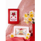 Zi 8473 Kryssstingssett med Mouline and Beads - Occasional Card - Morsdag
