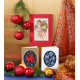ZU 8443 Cross Stitch Kit - Julekort - Angel Card