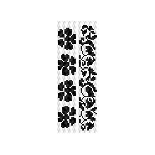 Cross stitch kit - Bookmarks - Plant compositions Cross stitch kit - Bookmarks - Plant compositions