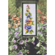 Zi 8303 Cross Stitch -sarja, jossa on mouline ja helmet - värikkäitä Ansies