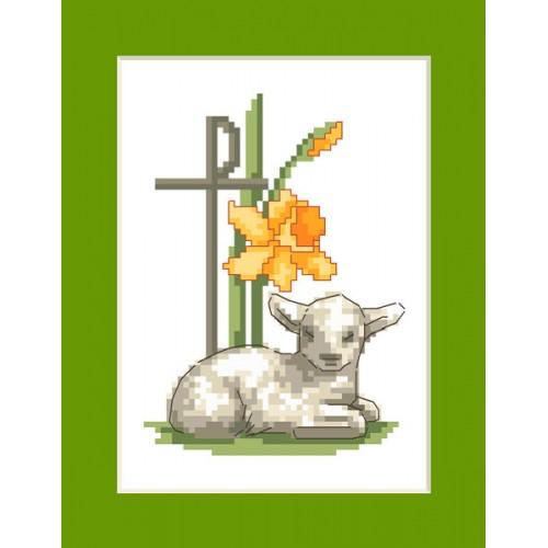 Cross stitch set with beads Cross stitch set with beads