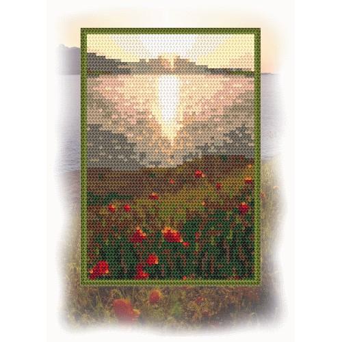 ZA 11115 Set with printed pattern, mouline and printed background ZA 11115 Set with printed pattern, mouline and printed background