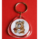 ZR 4967-01 Cross stitch kit - Keyring - Teddy bear
