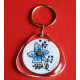 ZR 4968-02 Cross stitch kit - Keyring - Flowers