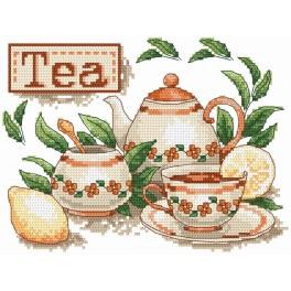 ZN 4868 Cross stitch tapestry kit - Tea