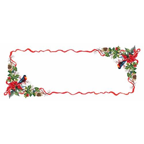 ZU 8383 Cross stitch kit - Table runner - Christmas evening ZU 8383 Cross stitch kit - Table runner - Christmas evening