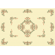 ZU 8425 Cross stitch kit - Tablecloth with arabesque