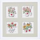 Z 8680 Cross stitch kit - Flowers from the garden