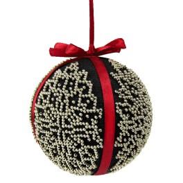 ZUK 8863 Kit with beads - Christmas ball - Lace