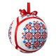 Gu 8878 Cross Stitch -kuvio - Etninen joulupallo IV