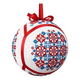 ZUK 8878 Kit with beads - Ethnic Christmas ball IV
