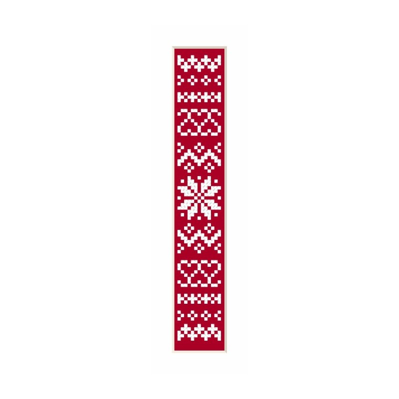 Cross stitch kit - Christmas napkin - Coricamo