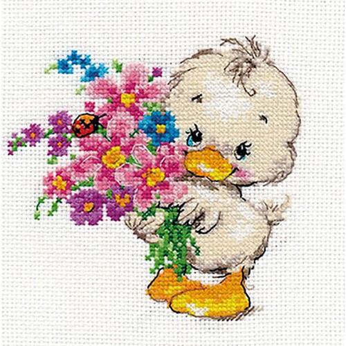 Cross stitch set - Wish you happiness Cross stitch set - Wish you happiness