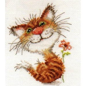 Ali 0-87 Kit Cross Stitch - Pussycat