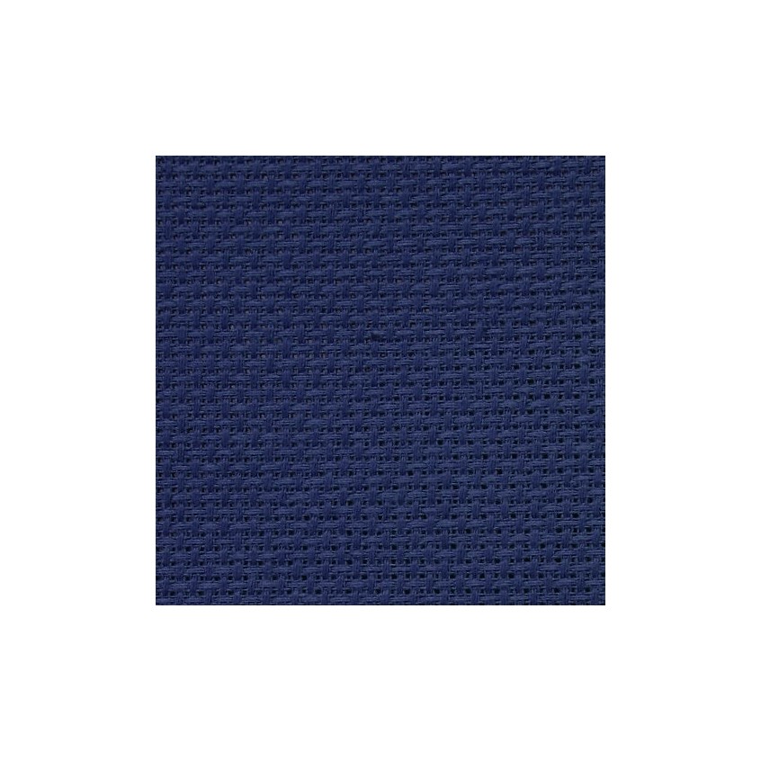Canvas AIDA - density 54/10cm (14 ct) navy blue