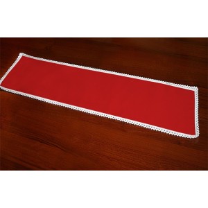 981-06 guardanapo Aida 37x21 cm vermelho